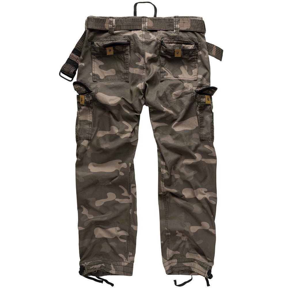 Spodnie PREMIUM VINTAGE BLACK CAMO SURPLUS 05-3597-42 L-11