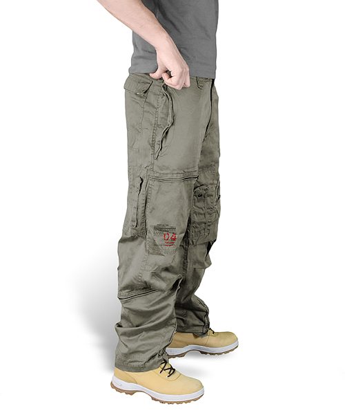 Spodnie INFANTRY CARGO ZIELONE SURPLUS 05-3599-01 L-11