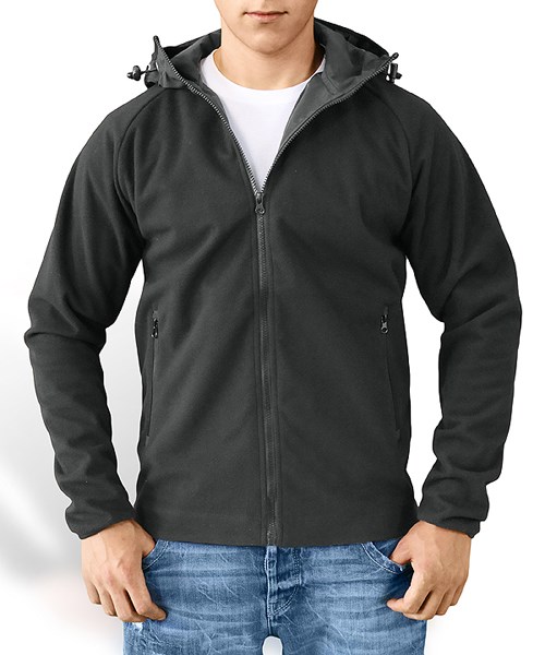 Kurtka FLEECE CZARNA SURPLUS 20-7010-03 L-11