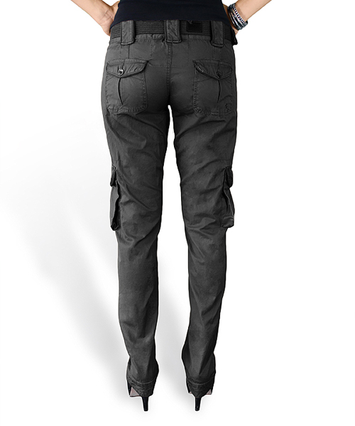 Spodnie damskie PREMIUM SLIMMY CZARNE SURPLUS 33-3588-63 L-11