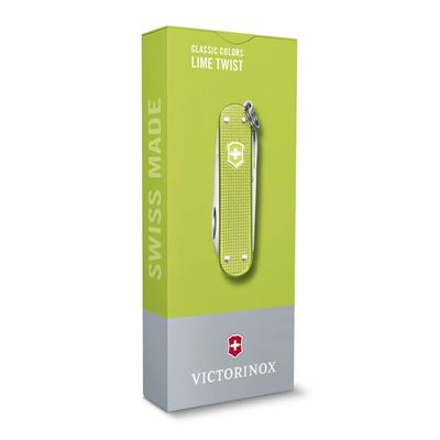 Scyzoryk CLASSIC SD ALOX 58mm LIME TWIST