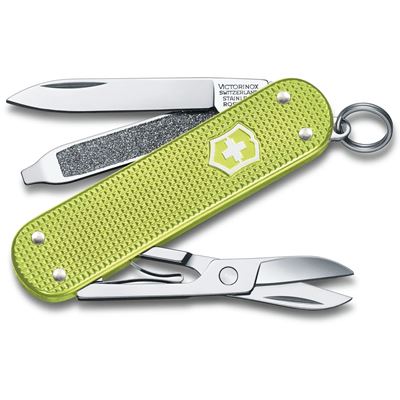 Scyzoryk CLASSIC SD ALOX 58mm LIME TWIST