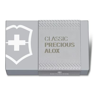 Scyzoryk CLASSIC SD ALOX PRECIOUS INFINITE GRAY