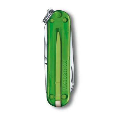 Scyzoryk CLASSIC SD 58 mm przezroczysty GREEN TEA