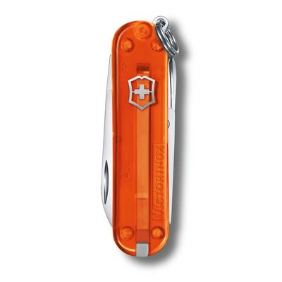 Scyzoryk CLASSIC SD 58 mm przezroczysty FIRE OPAL