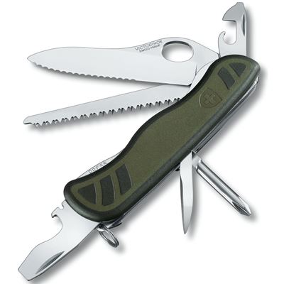 Scyzoryk SOLDIER 111mm ZIELONY/CZARNY