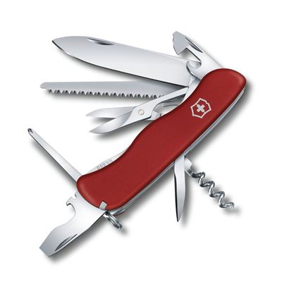 Scyzoryk OUTRIDER 111mm RED z blokadą ostrza