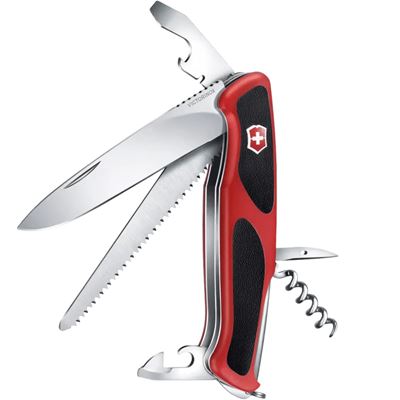 Scyzoryk RangerGrip 55 130 mm CZERWONY VICTORINOX 0.9563.C 4
