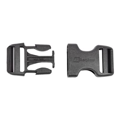 Klamry 10 szt. 25 mm CZARNE