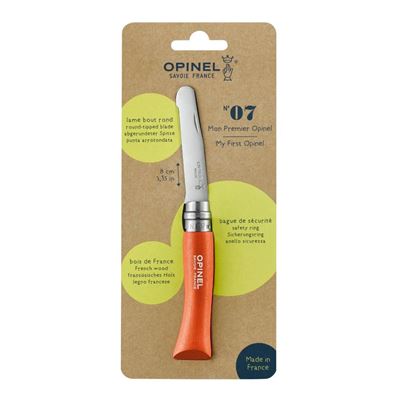 Nóż dziecięcy OPINEL VRI INOX No.07 HABR ORANGE