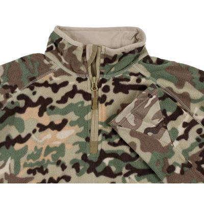 Bluza z mikropolaru TROYER OPERATION CAMO