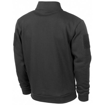 Zapinana na zamek bluza z kapturem TACTICAL BLACK
