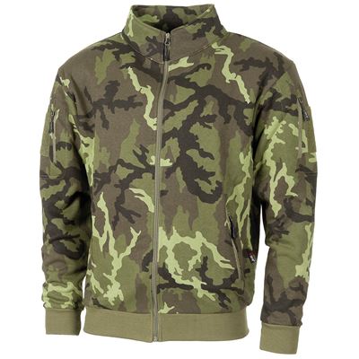 Bluza z kapturem w kamuflażu TACTICAL zapinana na zamek vz.95 Les