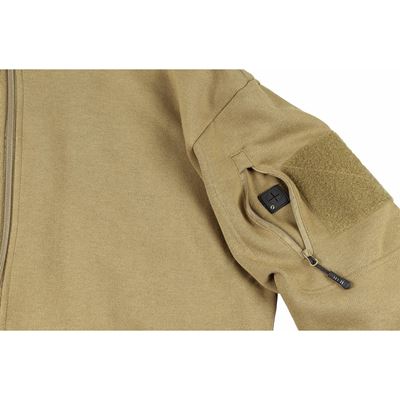 Bluza z zamkiem błyskawicznym TACTICAL COYOTE