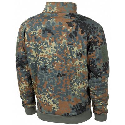Bluza z zamkiem TACTICAL kamuflaż FLECKTARN