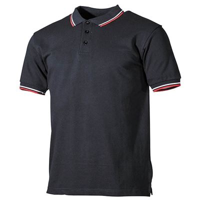 Koszulka polo w paski BLACK
