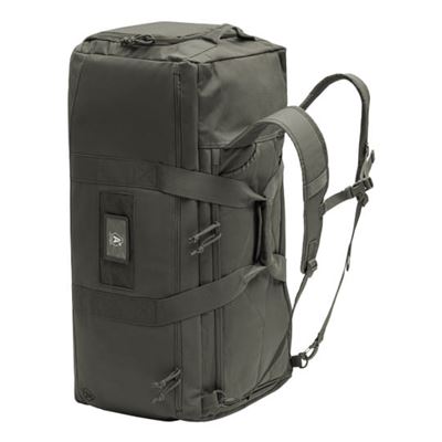 Torba kombinowana z plecakiem TRANSALL 90 L GREEN
