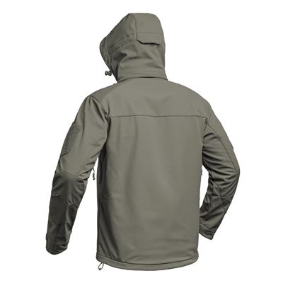 Kurtka softshell FIGHTER V2 z kapturem GREEN