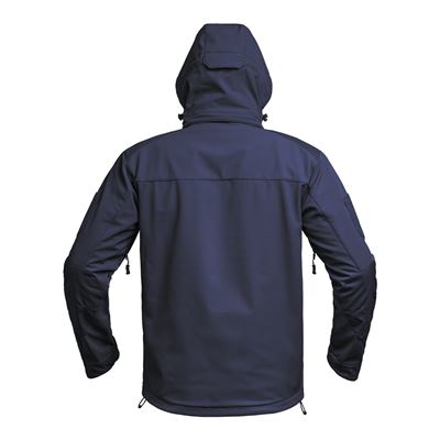 Kurtka softshell FIGHTER V2 z kapturem NIEBIESKA