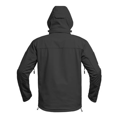 Kurtka softshell FIGHTER V2 z kapturem BLACK