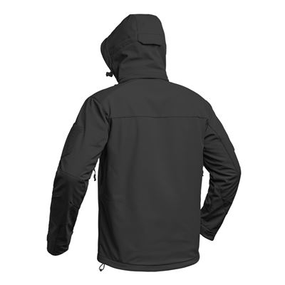 Kurtka softshell FIGHTER V2 z kapturem BLACK