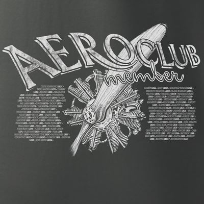 Koszulka AEROCLUB SZARA