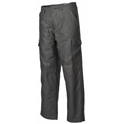 Spodnie BW moleskin ocieplane GREEN