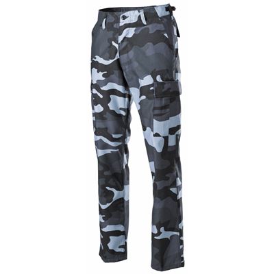 Spodnie US cut BDU SKY BLUE CAMO