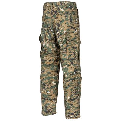 Spodnie US cut ACU rip-stop DIGITAL WOODLAND