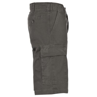 Szorty BW moleskin sprane ZIELONE