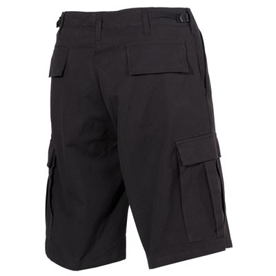 Szorty US cut BDU rip-stop CZARNE