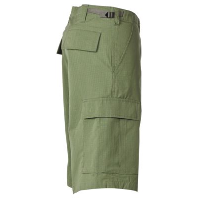 Szorty US cut BDU rip-stop ZIELONE