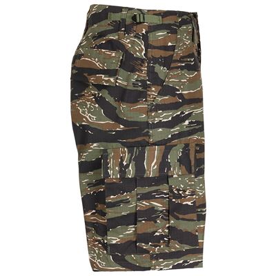 Szorty US cut BDU rip-stop TIGER STRIPE CAMO MFH 01512C 3