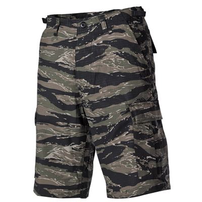 Szorty US cut BDU rip-stop TIGER STRIPE CAMO