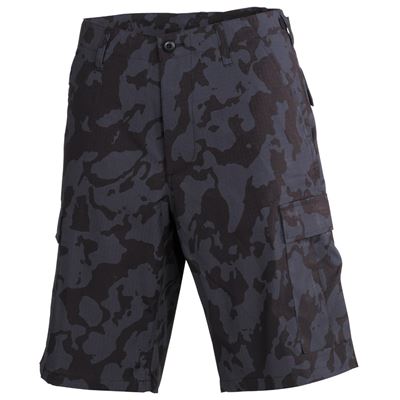 Szorty US cut BDU rip-stop NIGHTCAMO