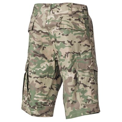 Szorty US cut BDU rip-stop OPERATION CAMO