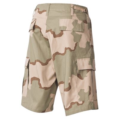 Szorty US cut BDU rip-stop 3-COL DESERT