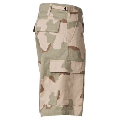 Szorty US cut BDU rip-stop 3-COL DESERT