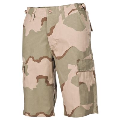 Szorty US cut BDU rip-stop 3-COL DESERT