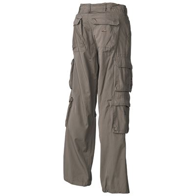 Spodnie VINTAGE DEFENSE sprane na ZIELONO