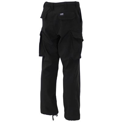 Spodnie wodoodporne ALLROUND softshell CZARNE
