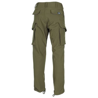 Wodoodporne spodnie ALLROUND softshell GREEN