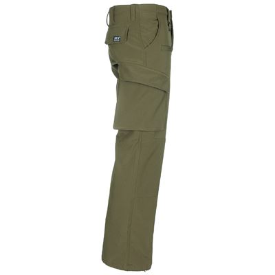 Wodoodporne spodnie ALLROUND softshell GREEN