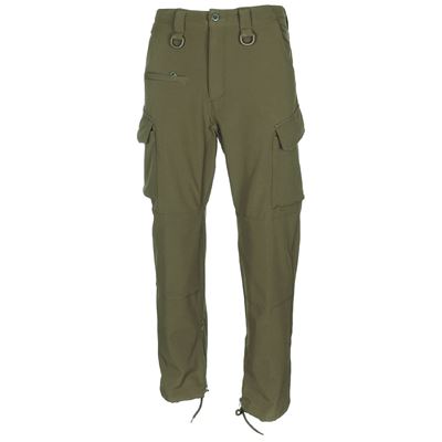 Wodoodporne spodnie ALLROUND softshell GREEN