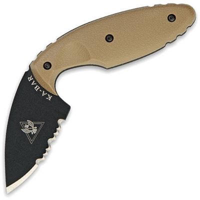 Nóż Ka-Bar TDI LAW ENFORCEMENT ostrze ząbkowane COYOTE BROWN
