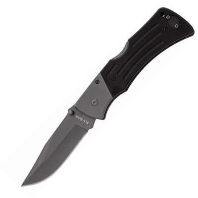 Nóż składany G10 MULE CLIP BLACK z gładkim ostrzem