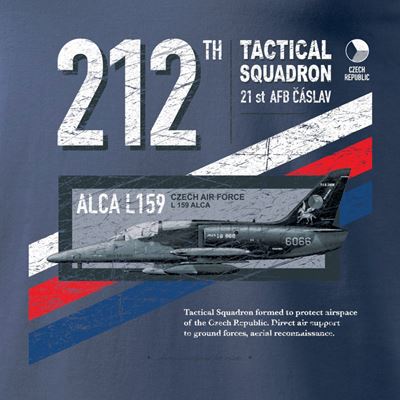 Koszulka AERO L-159 ALCA TRICOLOR BLUE