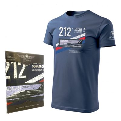 Koszulka AERO L-159 ALCA TRICOLOR BLUE