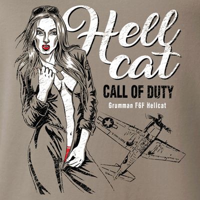 T-shirt HELLCAT CALL OF DUTY GREY