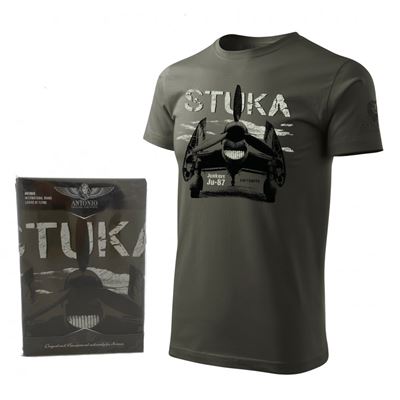 Koszulka Junkers Ju-87 STUKA GREEN